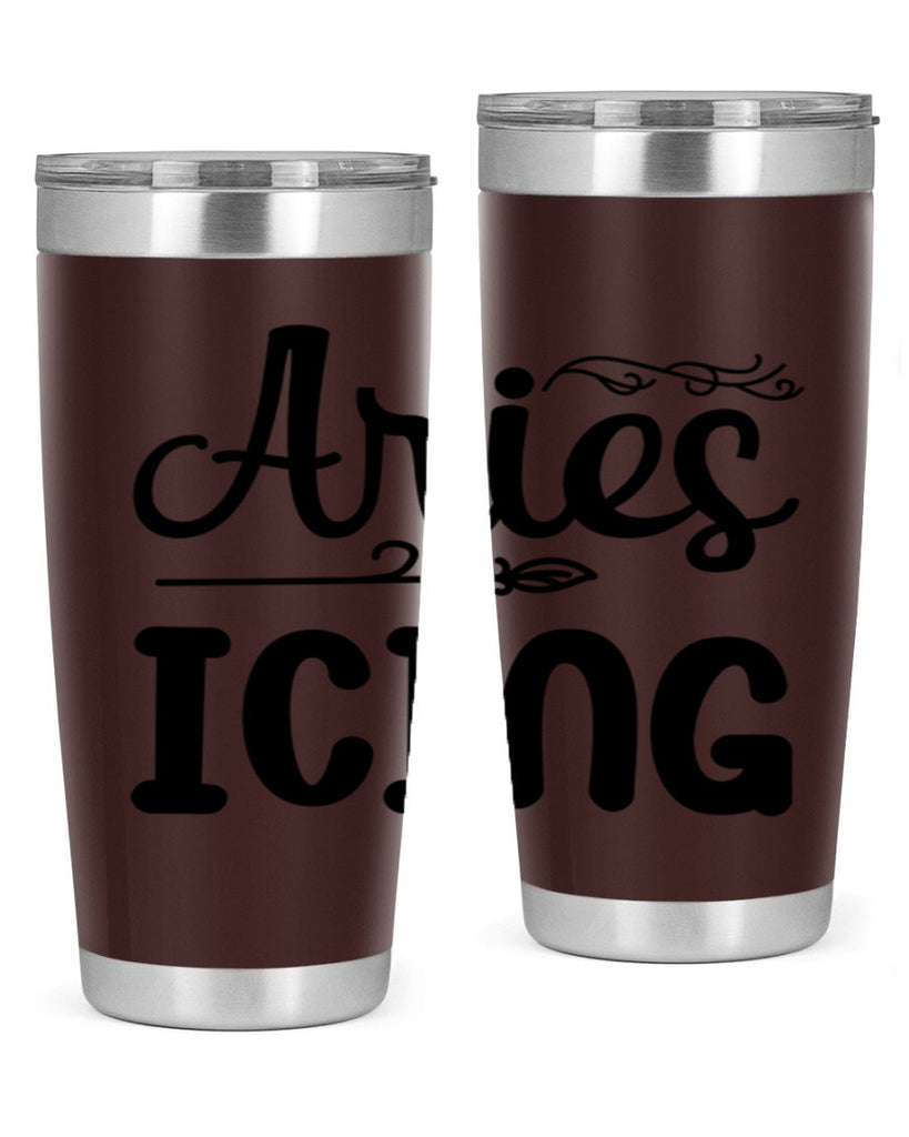 Ariesicing 106#- zodiac- Tumbler