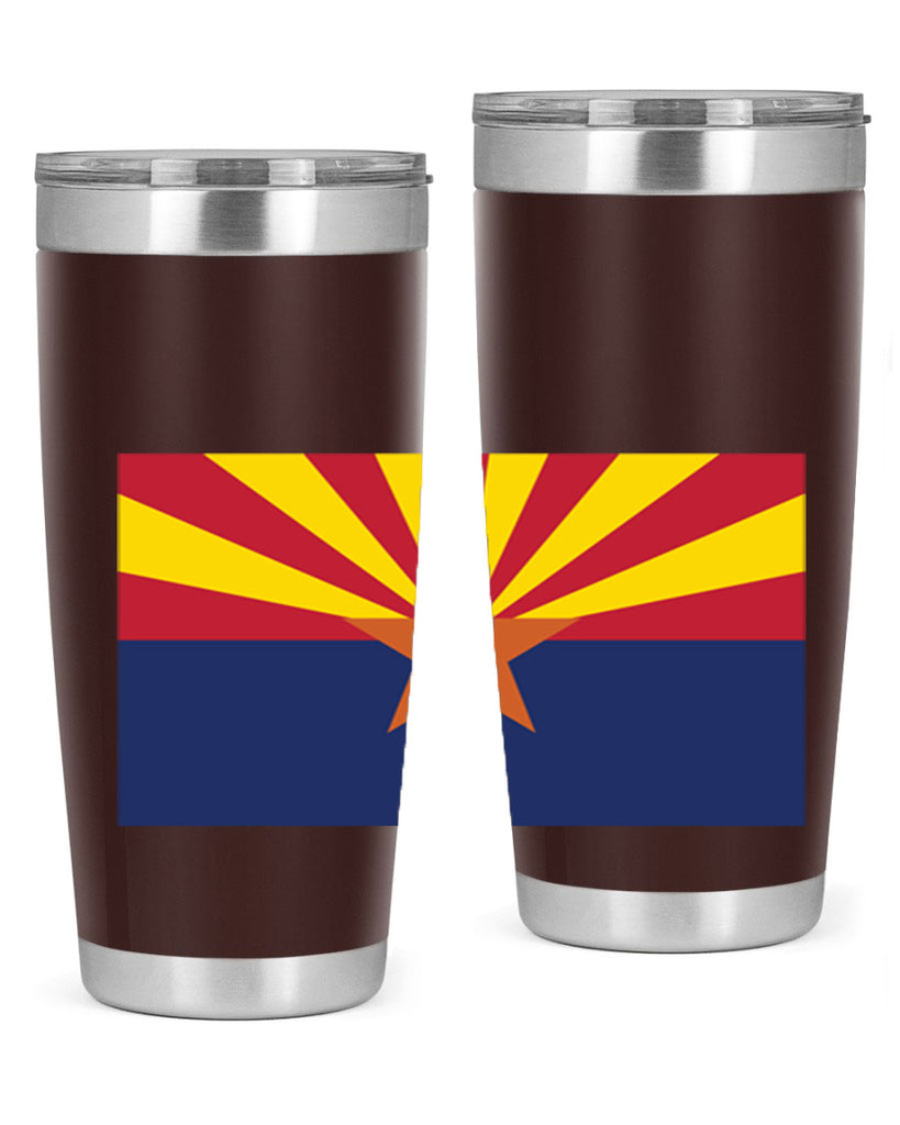 Arizona 49#- Us Flags- Tumbler