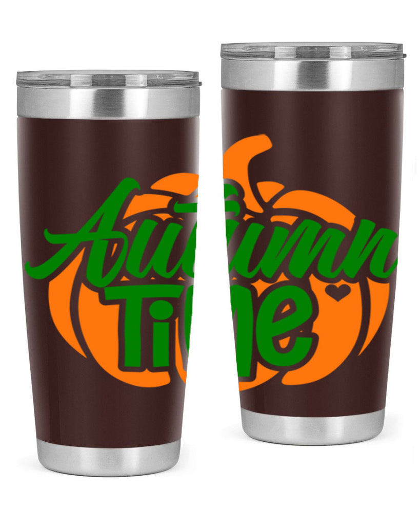 Autumn Time 34#- fall- Tumbler