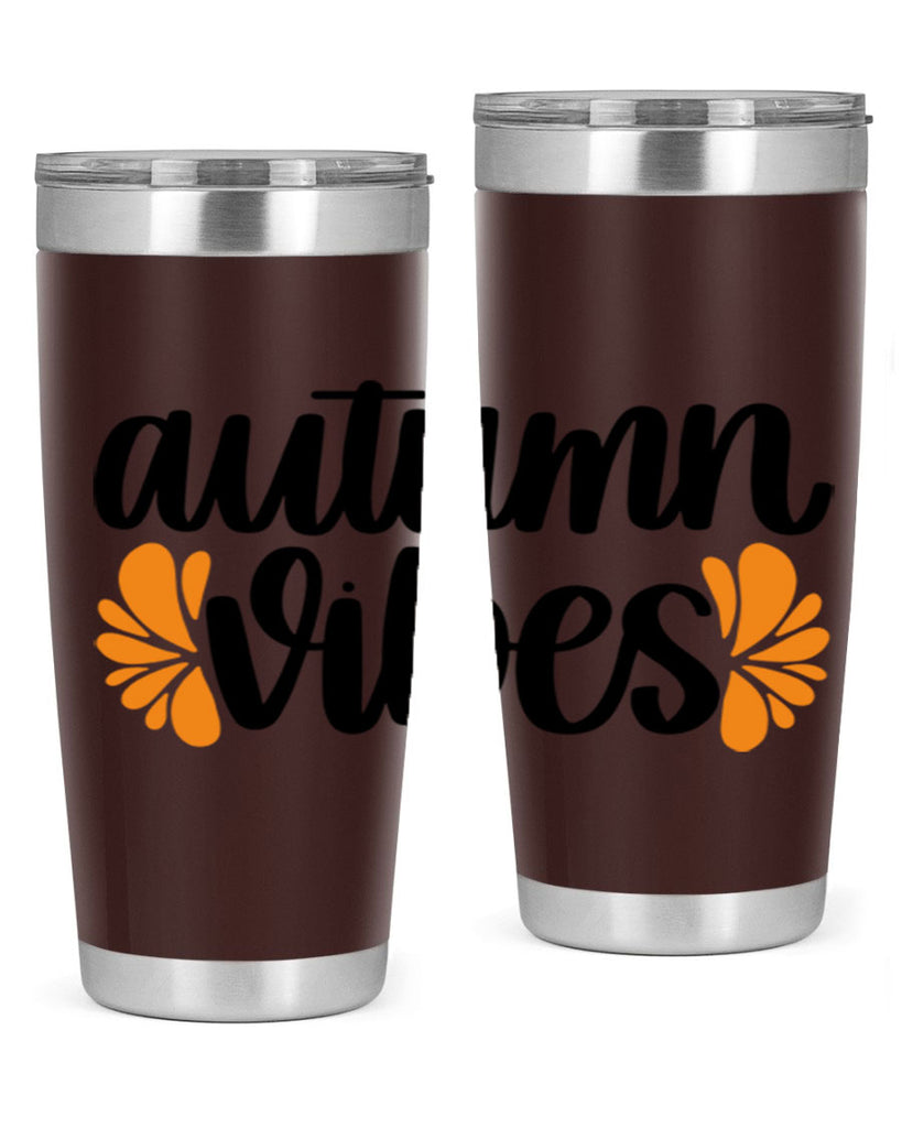 Autumn Vibes 478#- fall- Tumbler