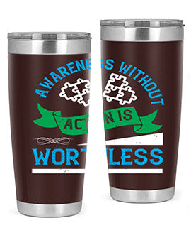 Awareness without action is worthless Style 1#- self awareness- Tumbler