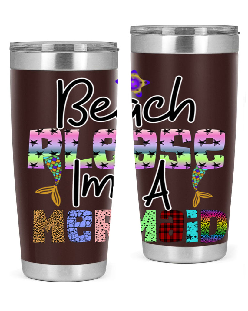 Beach Please Im A Mermaid 59#- mermaid- Tumbler