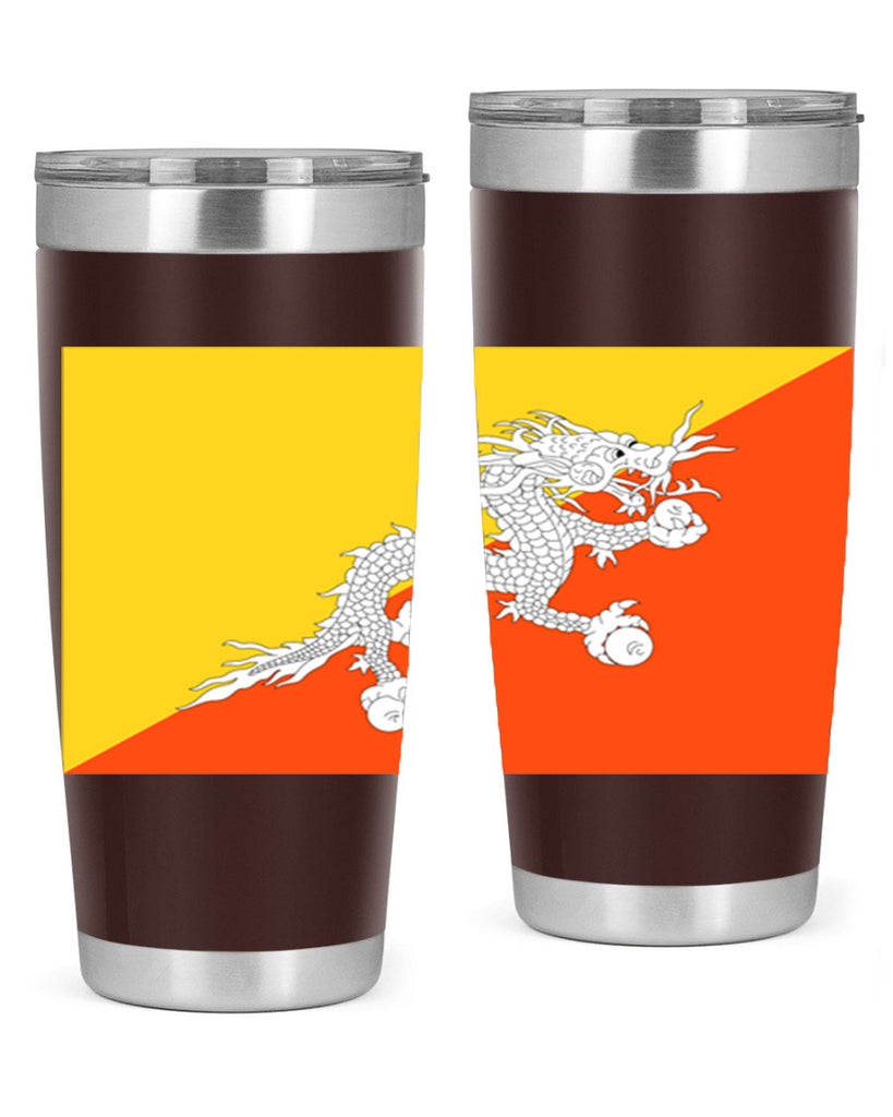 Bhutan 178#- world flags- Tumbler