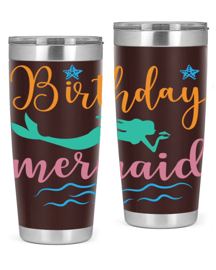 Birthday Mermaid Design 79#- mermaid- Tumbler