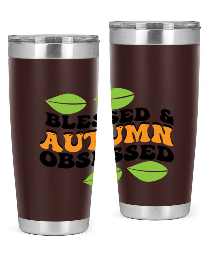 Blessed Autumn Obsessed 48#- fall- Tumbler
