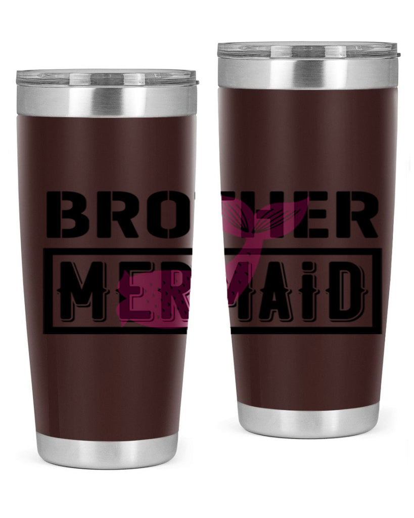 Brother mermaid 86#- mermaid- Tumbler