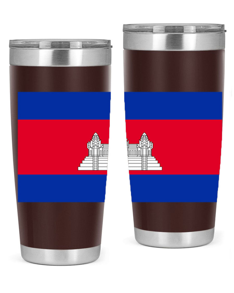 Cambodia 168#- world flags- Tumbler