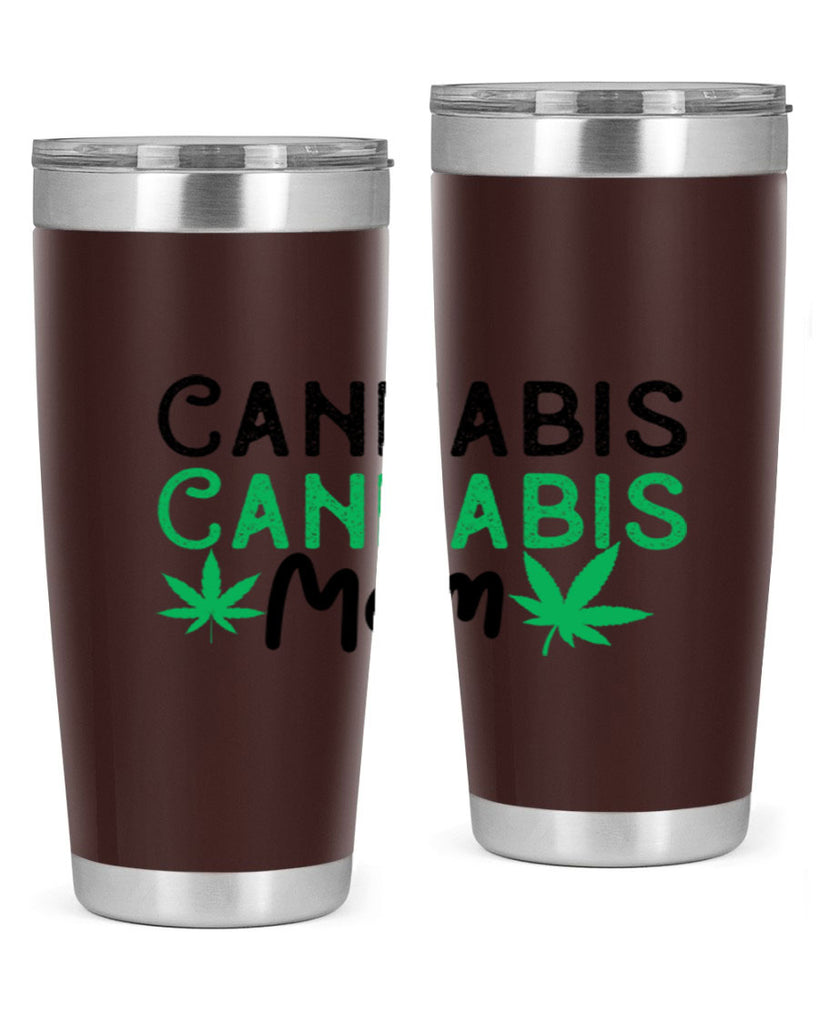 Cannabis Mom 48#- marijuana- Tumbler