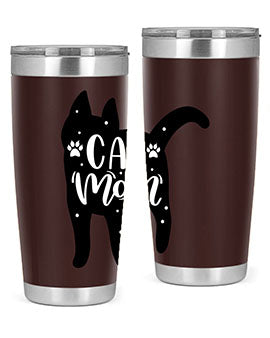 Cat Mom Style 86#- cat- Tumbler