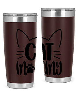 Cat Mommy Style 88#- cat- Tumbler