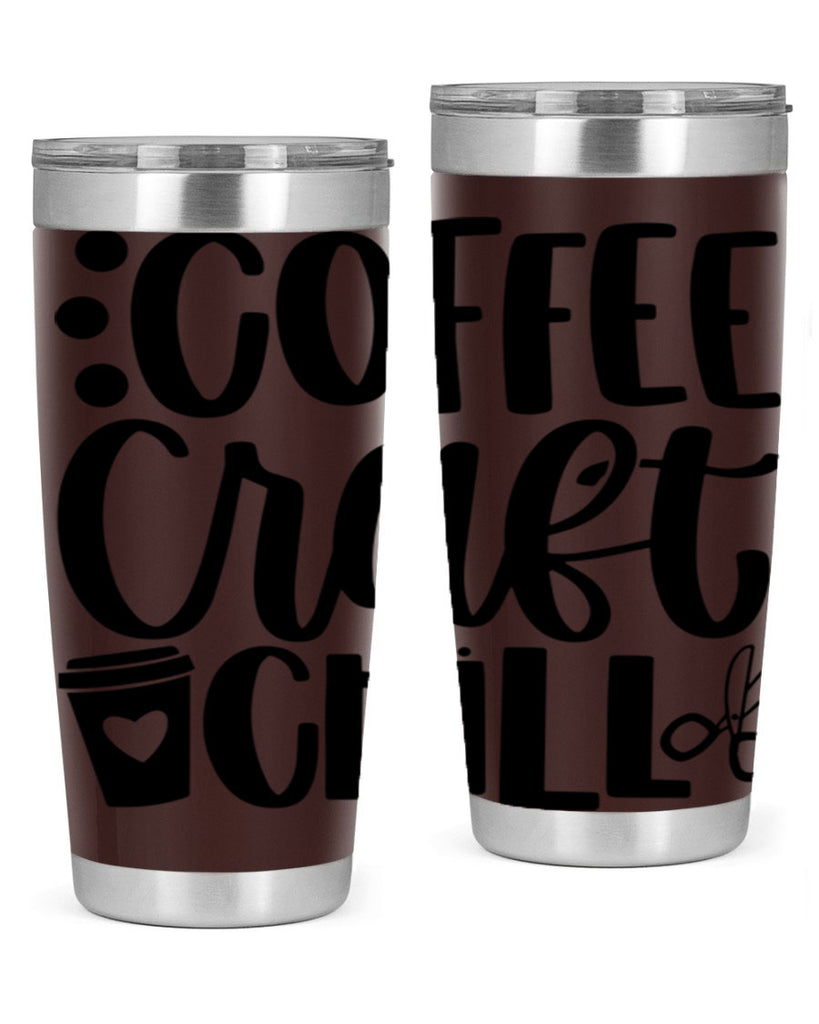 Coffee Craft Chill 42#- crafting- Tumbler