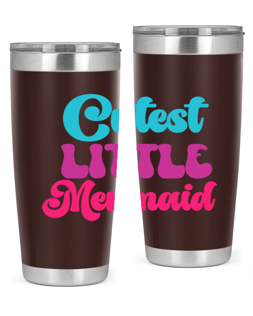 Cutest Little Mermaid 90#- mermaid- Tumbler