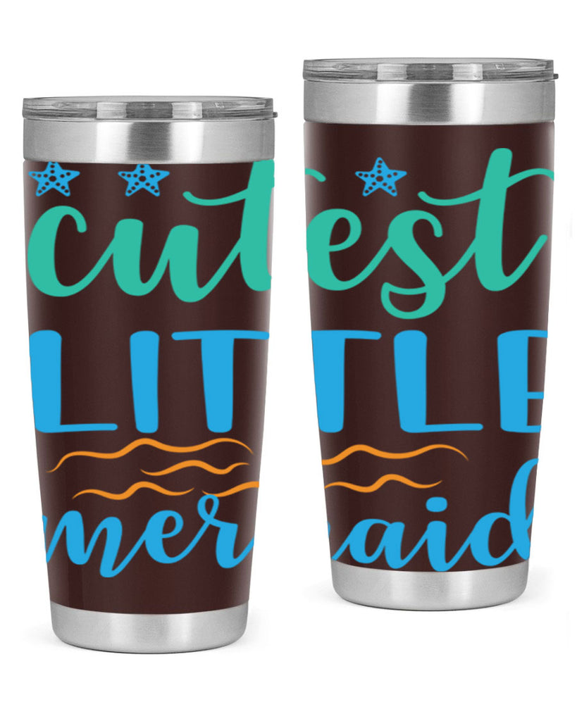 Cutest Little Mermaid Design 97#- mermaid- Tumbler