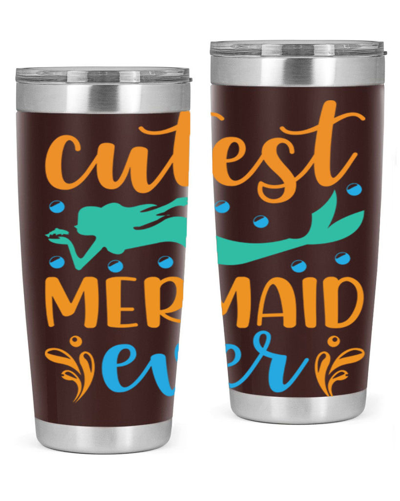 Cutest Mermaid Ever Design 102#- mermaid- Tumbler
