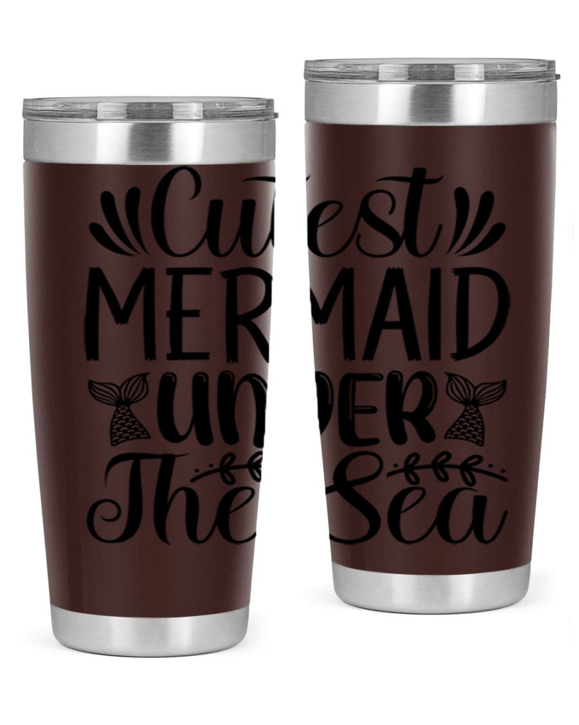Cutest Mermaid Under The Sea 108#- mermaid- Tumbler