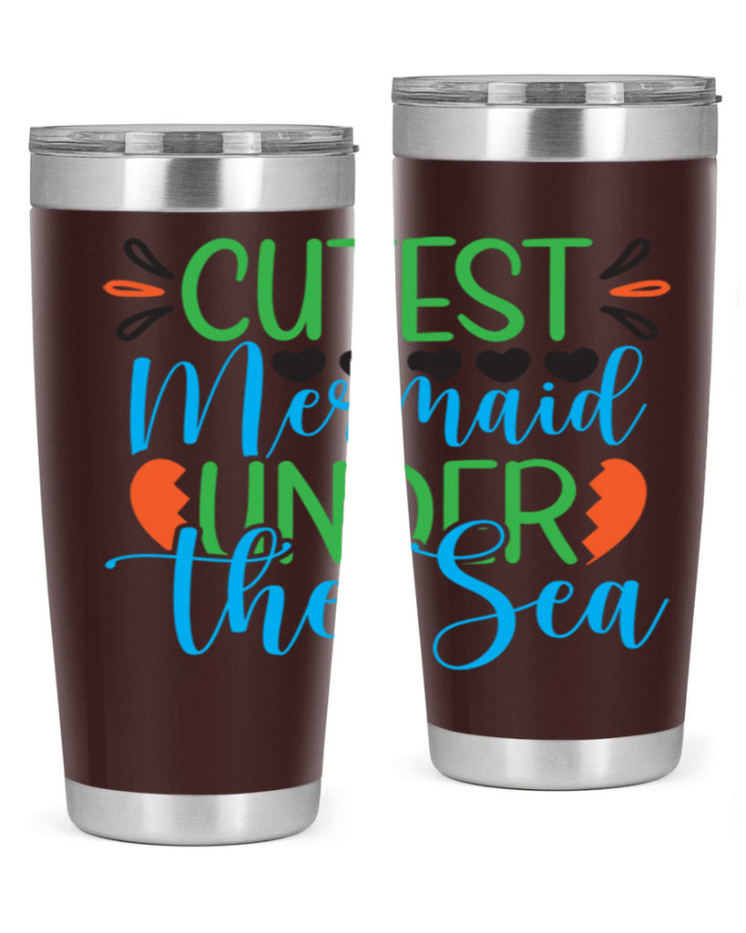 Cutest Mermaid Under The Sea 109#- mermaid- Tumbler