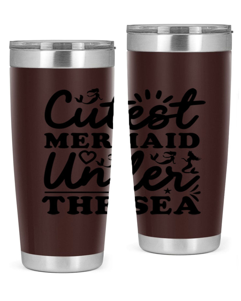 Cutest Mermaid Under the Sea 106#- mermaid- Tumbler