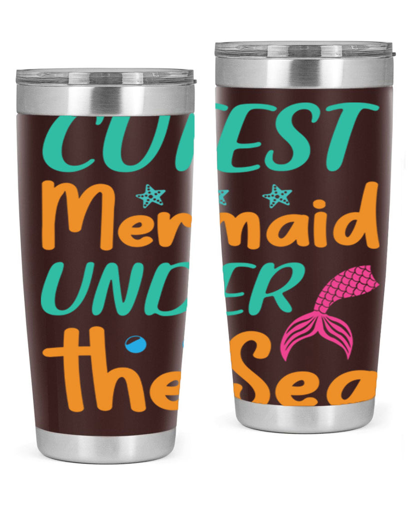 Cutest Mermaid Under the Sea 107#- mermaid- Tumbler