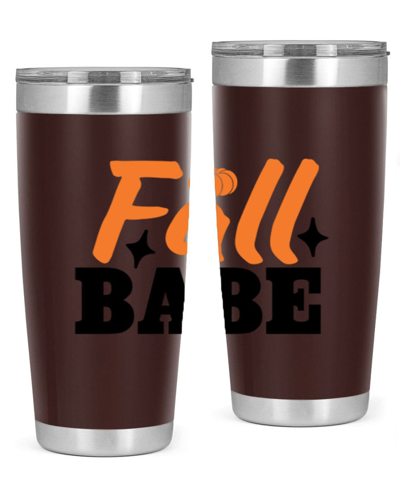 Fall Babe 89#- fall- Tumbler