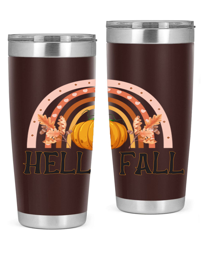Fall Boho Rainbow 91#- fall- Tumbler