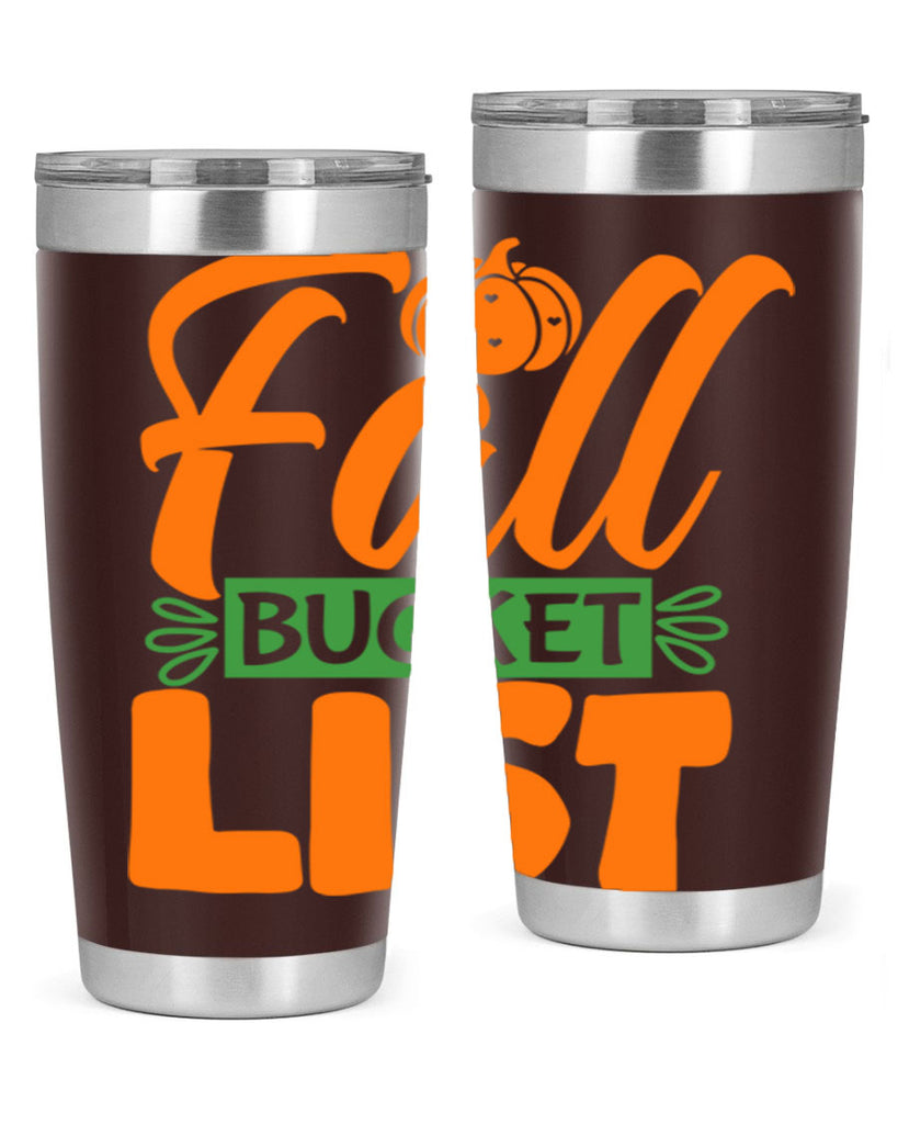 Fall Bucket List 93#- fall- Tumbler