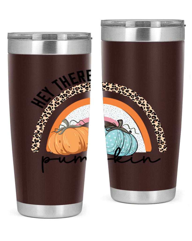 Fall Hey There Pumpkin 103#- fall- Tumbler