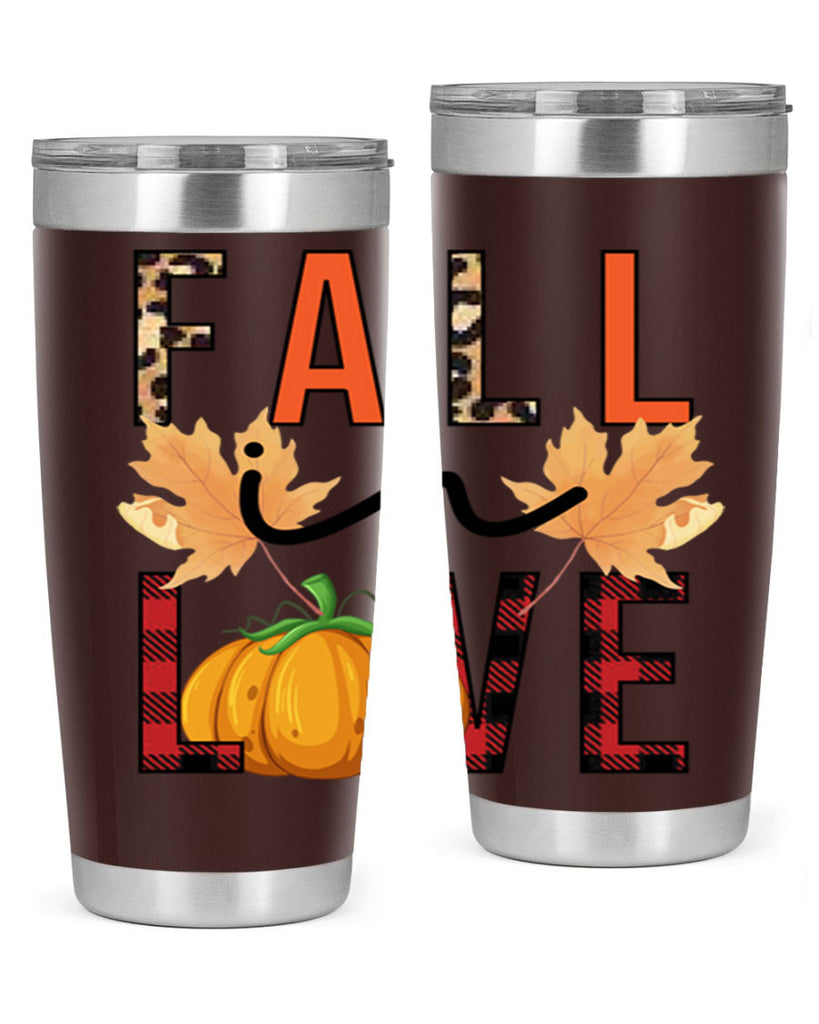 Fall in Love 104#- fall- Tumbler