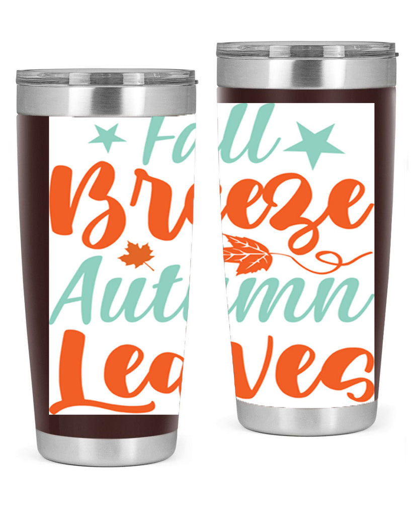 FallBreezeAutumnLeaves 147#- fall- Tumbler