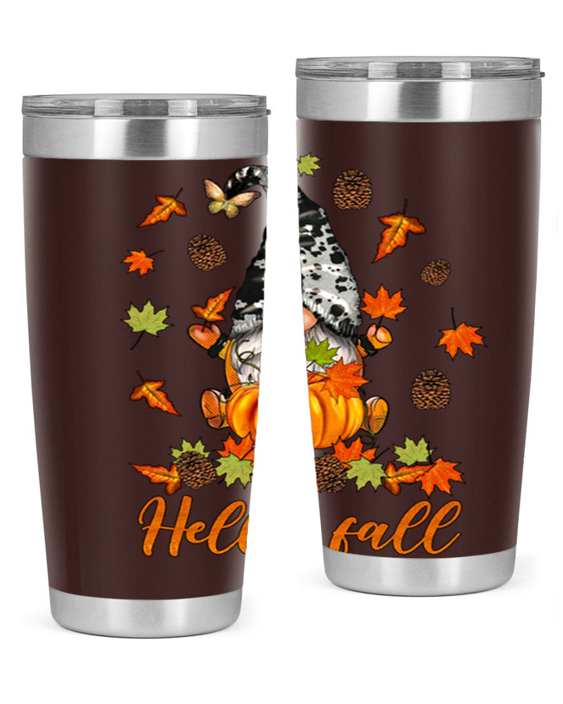 FallGnomeHelloAutumn 150#- fall- Tumbler