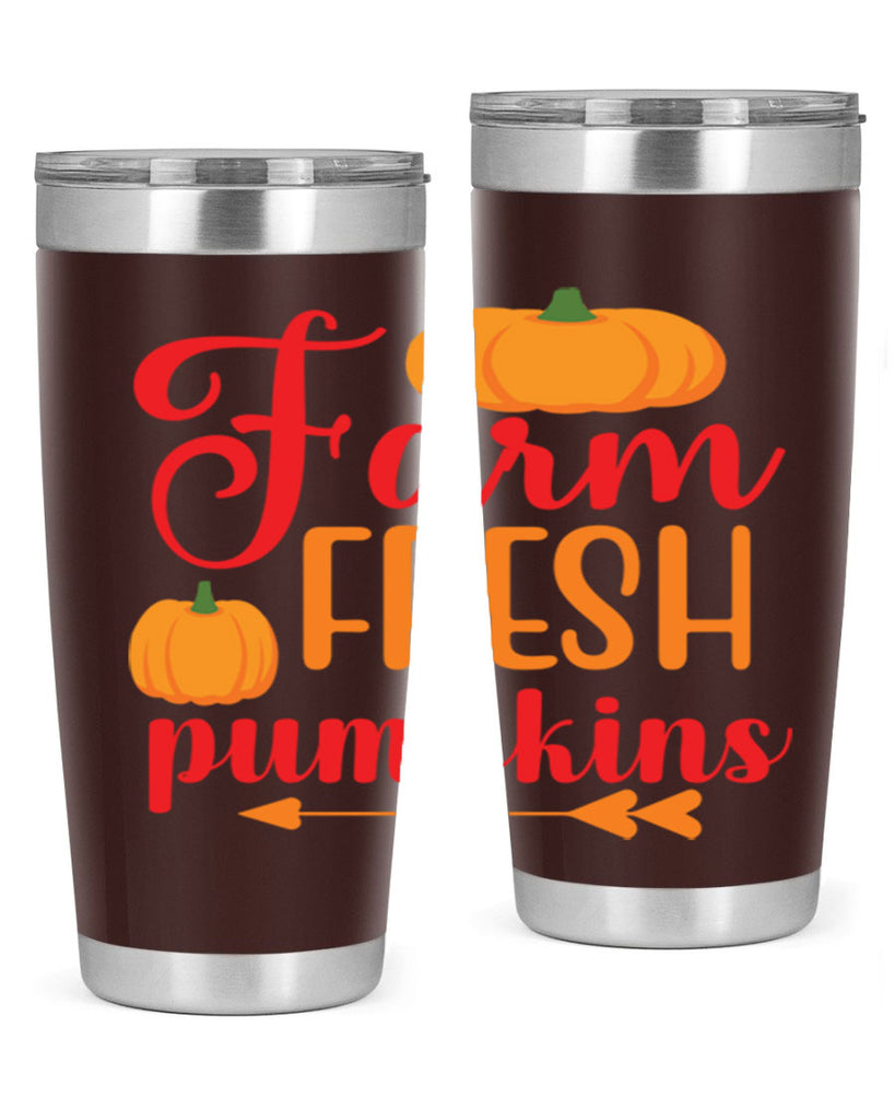 FarmFreshPumpkins 177#- fall- Tumbler
