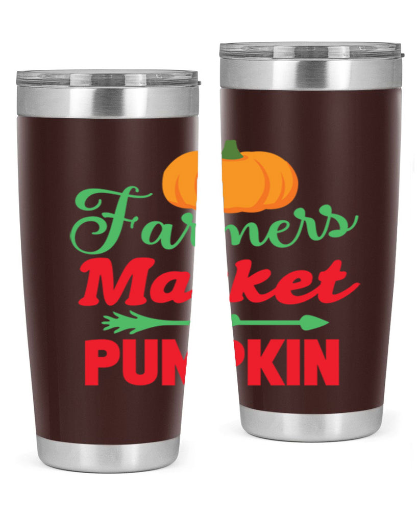 FarmersMarketPumpkin 180#- fall- Tumbler