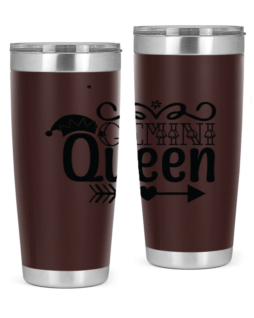 Gemini queen 230#- zodiac- Tumbler