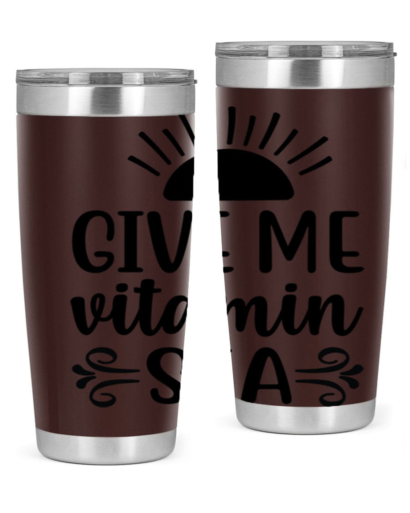 Give me vitamin sea 195#- mermaid- Tumbler