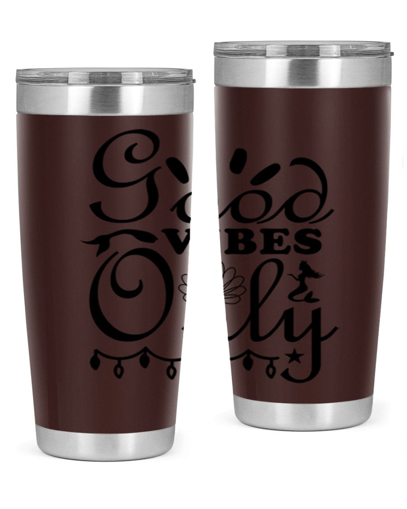 Good Vibes Only design 201#- mermaid- Tumbler