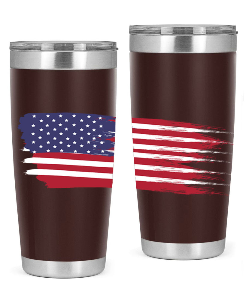 Grunge Flag 54#- Us Flags- Tumbler