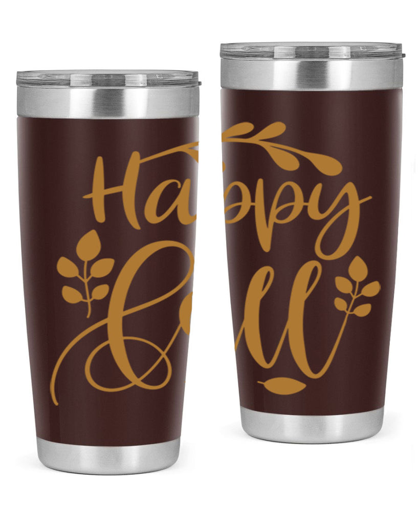 Happy Fall 236#- fall- Tumbler