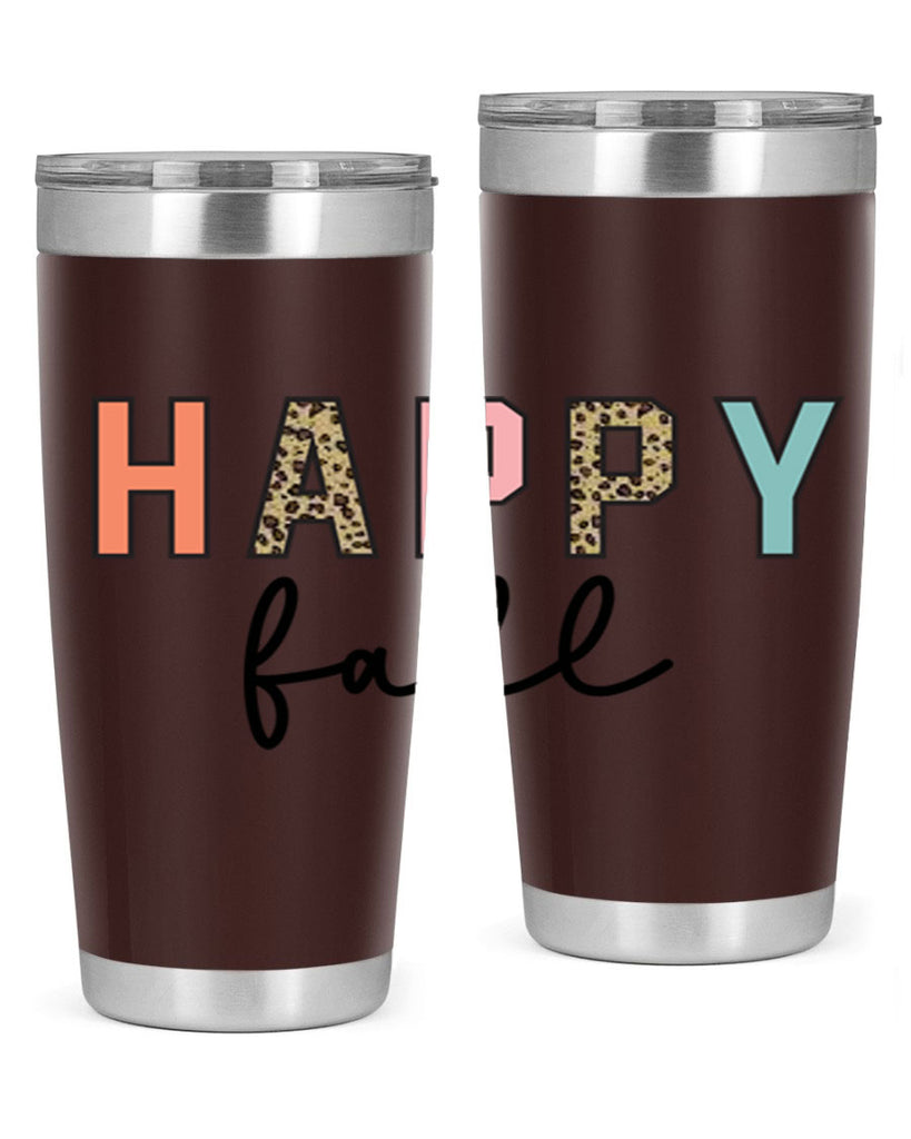 Happy fall 221#- fall- Tumbler