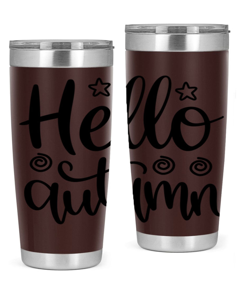 Hello Autumn 270#- fall- Tumbler