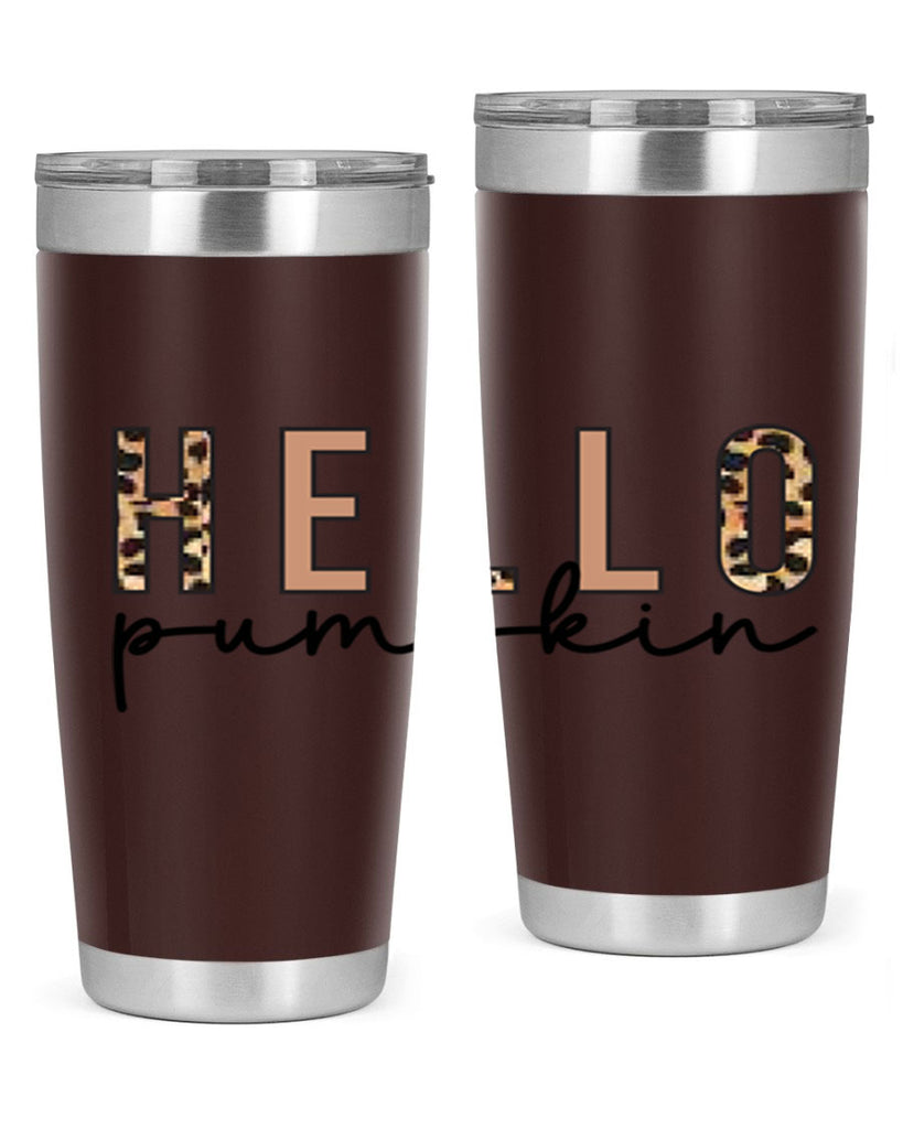 Hello Pumpkin Fall 291#- fall- Tumbler