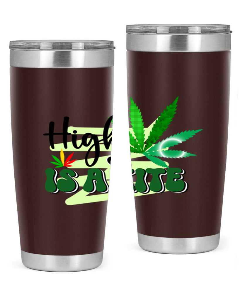 High is a Kite 116#- marijuana- Tumbler