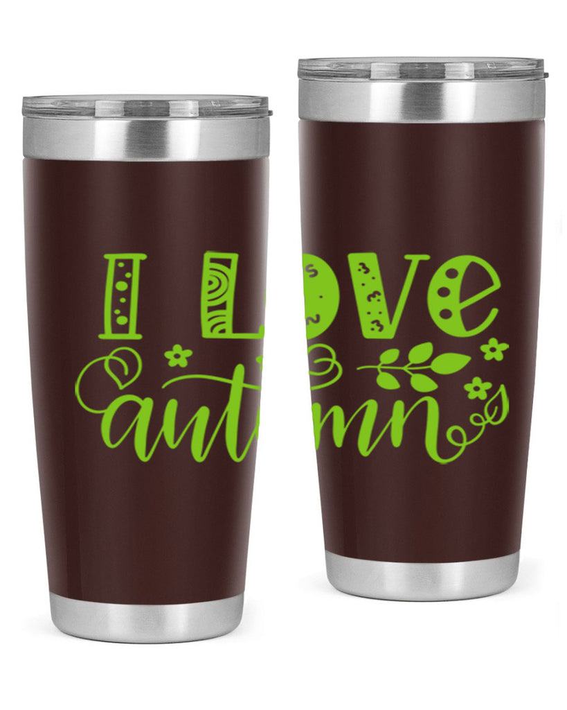 I Love Autumn 325#- fall- Tumbler