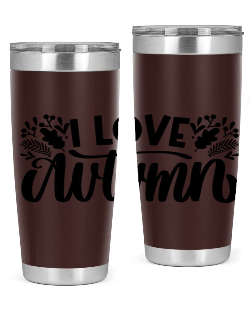 I Love Autumn 497#- fall- Tumbler