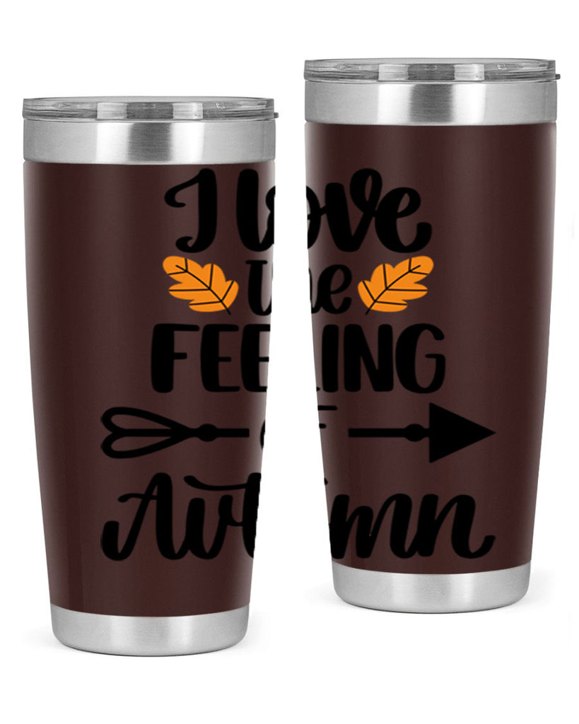 I Love The Feeling Of Autumn 499#- fall- Tumbler