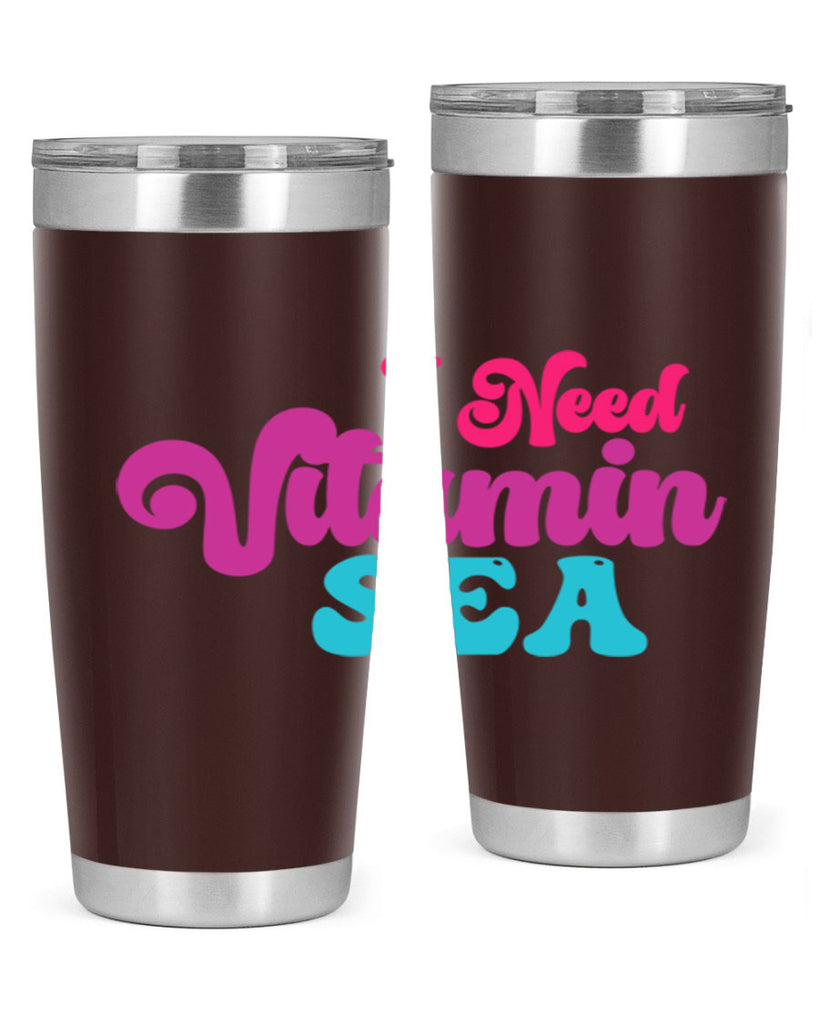 I Need Vitamin Sea 217#- mermaid- Tumbler