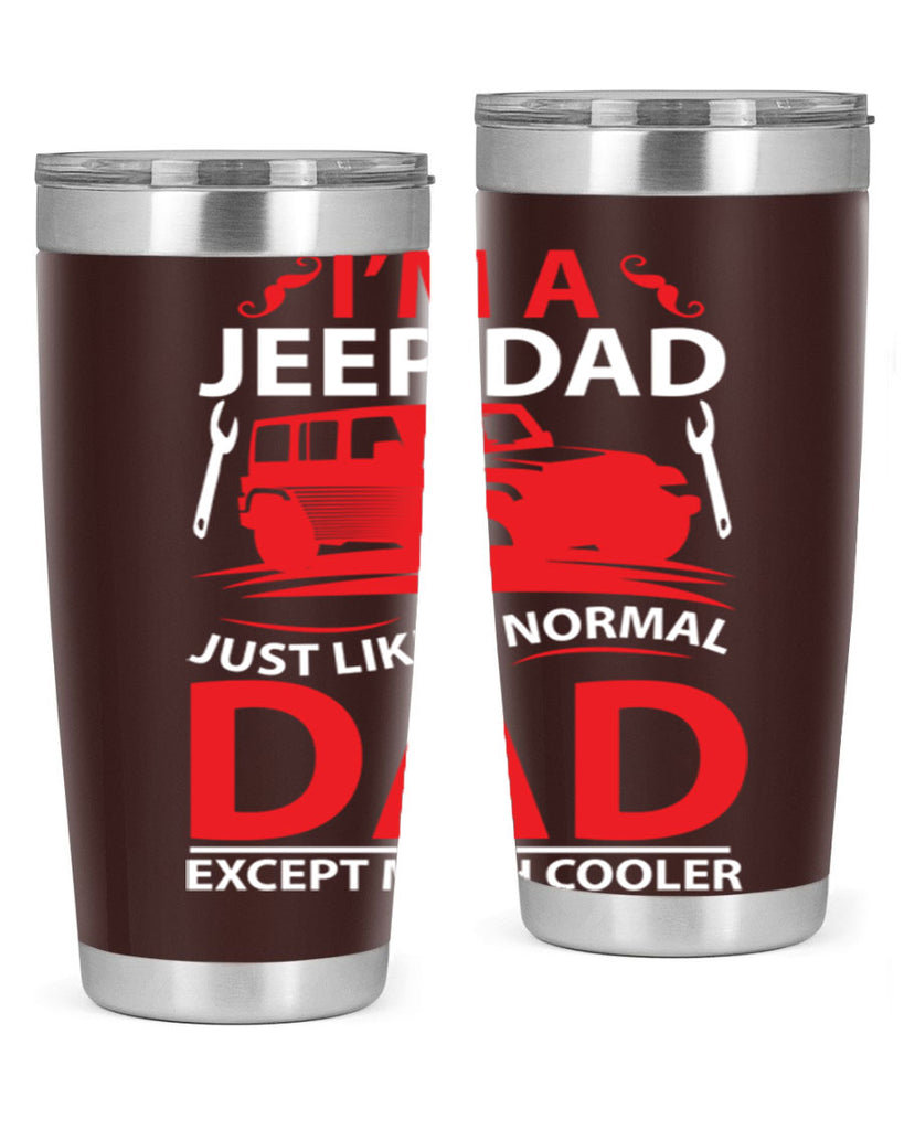 IM AJEEP DAD 51#- dad- Tumbler