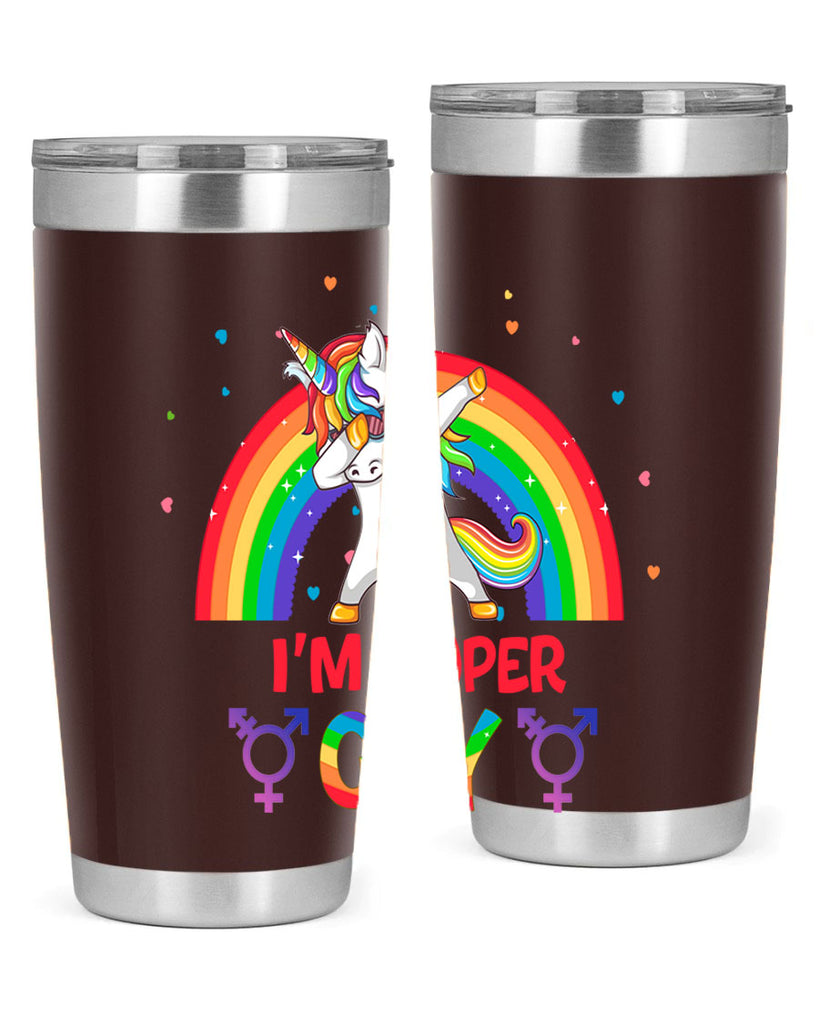 IM Super Gay Lgbt Pride Unicorn Png 44#- lgbt- Tumbler