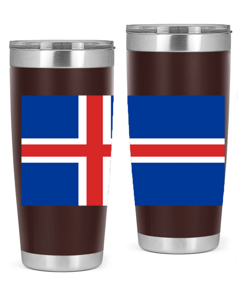 Iceland 122#- world flags- Tumbler