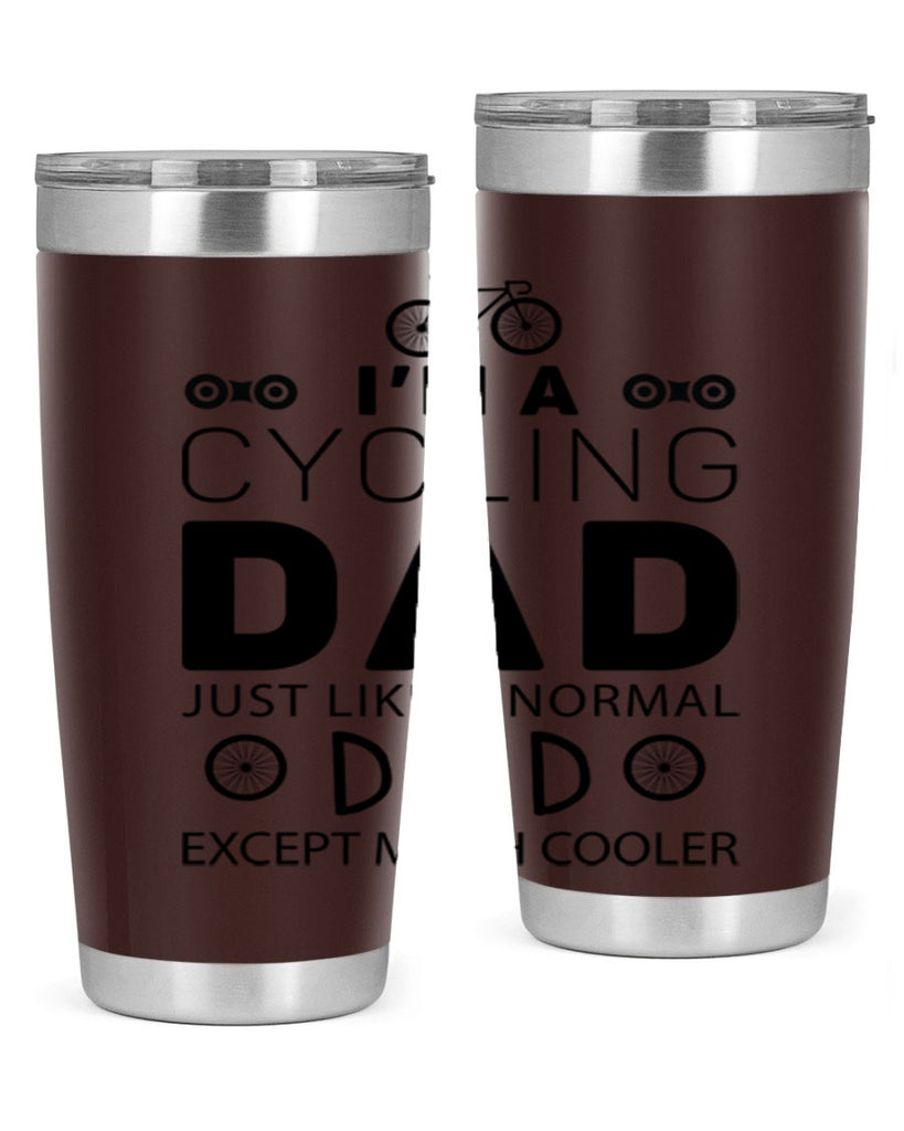 Im A Cycling Dad 4#- dad- Tumbler