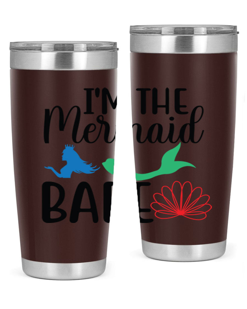 Im the Mermaid Babe 264#- mermaid- Tumbler