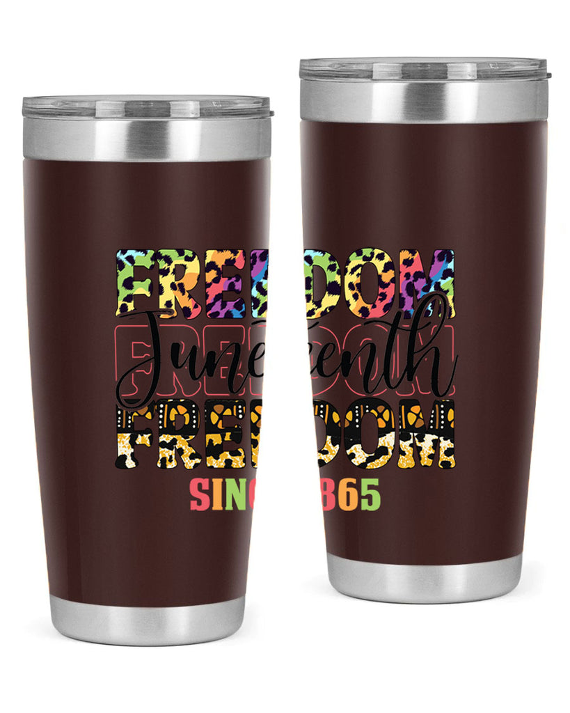 Juneteenth Freedom Since 1865 Png 36#- Juneteenth- tumbler